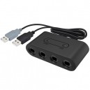 GameCube adaptateur convertisseur manette 4 Ports pour Nintendo Switch ,Wii U et PC